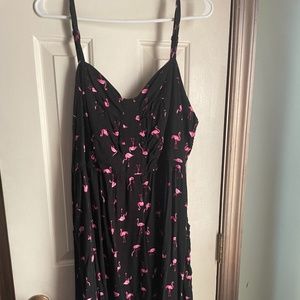 Flamingo sun dress